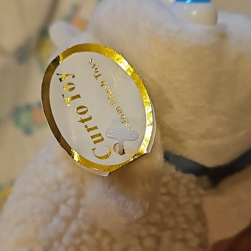 Vintage Serta 1/2 Sheep Plushy - Picture 3 of 7